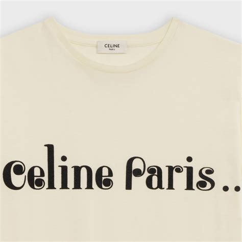 celine paris t shirt buy online|celine graphic tee.